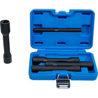 BGS technic Spiraalprofiel-doppenset / schroefuitdraaier, diep 1/2" 17 - 22 mm, 5 delig