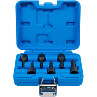 BGS technic Spiraalprofiel-doppenset / schroefuitdraaier 3/8" 2 - 10 mm 6 delig
