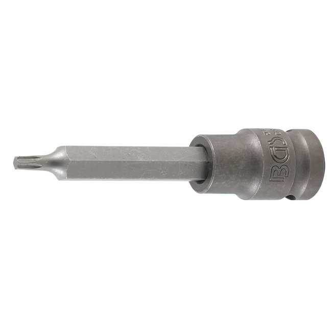 BGS Kracht dopsleutelbit lengte 100 mm 1/2" Torx T25