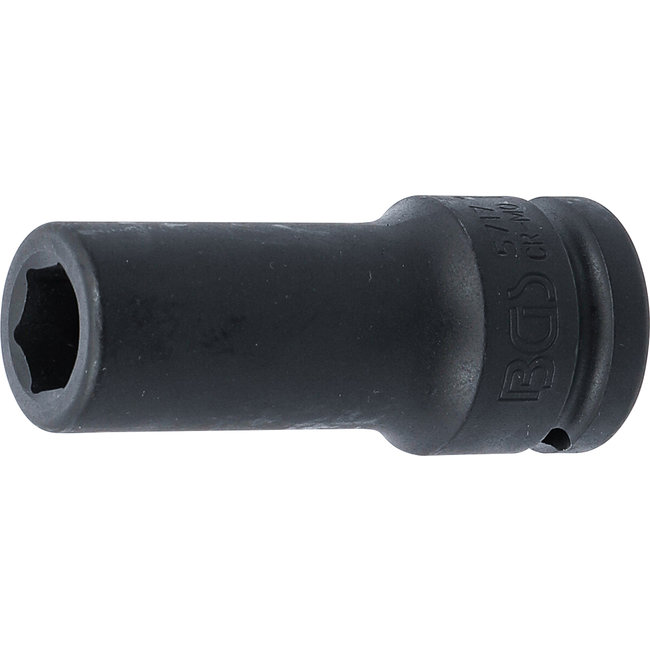 BGS Kracht dopsleuteldop zeskant, diep 3/4" 17 mm