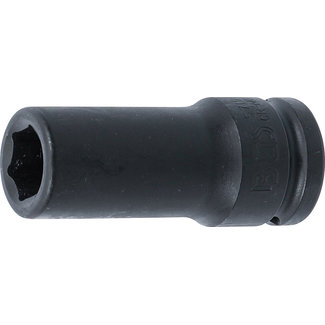 BGS technic Kracht dopsleuteldop zeskant, diep 3/4" 19 mm