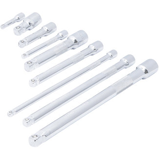 BGS Do it yourself Kantelverlengstukset 1/4", 3/8" en 1/2" 9 delig