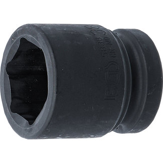 BGS technic Kracht dopsleuteldop zeskant 1" 38 mm