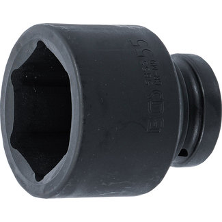BGS technic Kracht dopsleuteldop zeskant 1" 55 mm