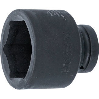 BGS technic Kracht dopsleuteldop zeskant 1" 60 mm