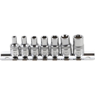 BGS technic Doppenset E-profiel 1/4" E4 - E11 7 delig