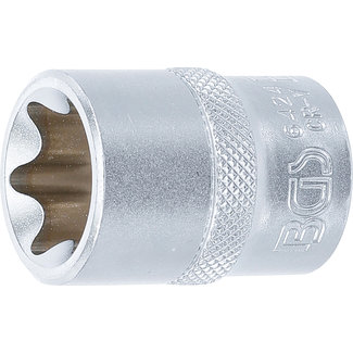 BGS technic Dopsleuteldop E-profiel 1/2" E24