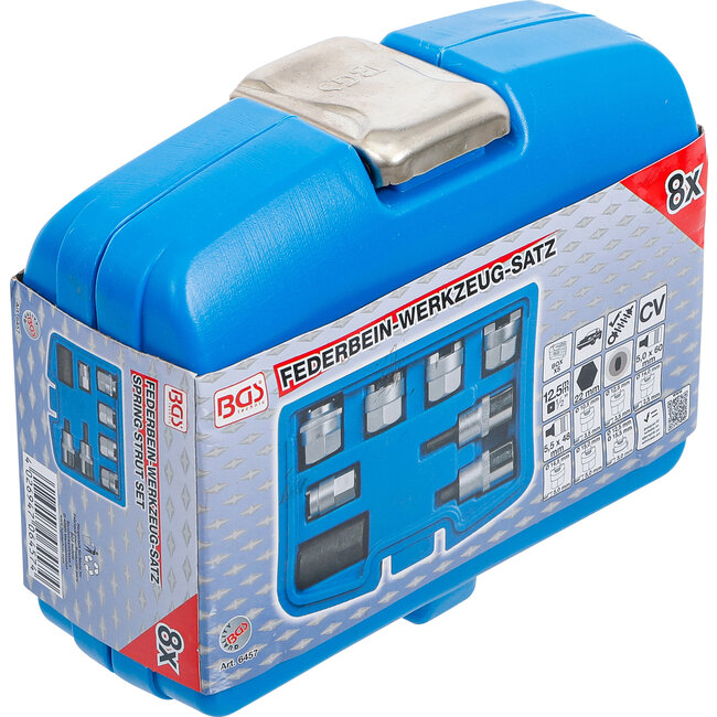 BGS Veerpoot gereedschapset 8 delig