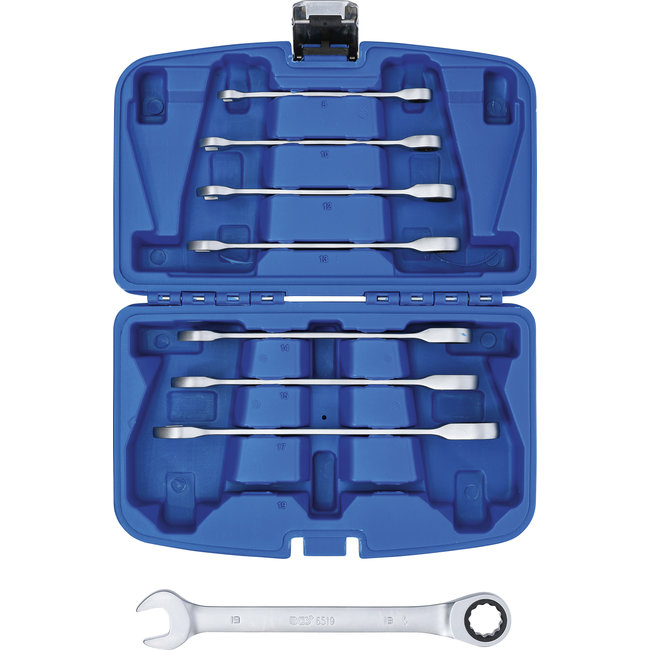 BGS Ratel ringsteeksleutel-set 8 - 19 mm 8 delig