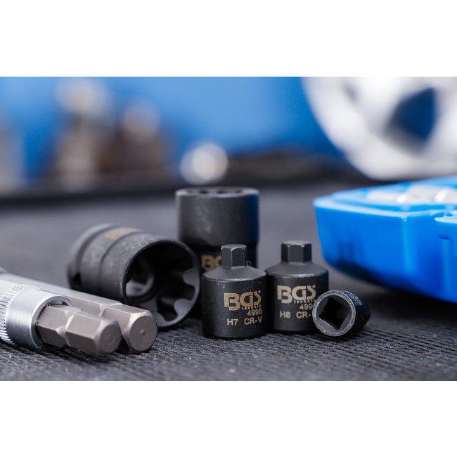 BGS Remklauw dopsleutelset 11 delig