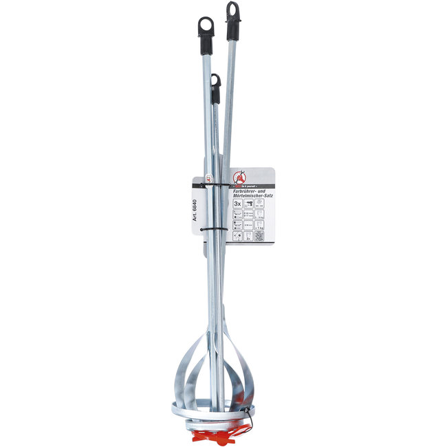 BGS Verfroerder- en mortelmixer-set 3 delig