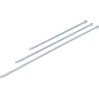 BGS technic Verlengstukset 1/4" 300 / 380 / 450 mm 3 delig