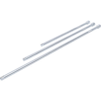 BGS technic Verlengstukset 1/2" 450 / 600 / 750 mm 3 delig