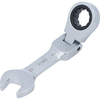 BGS technic Ratel ringsteeksleutel kort knie 13 mm