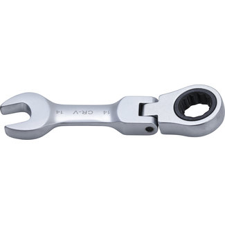 BGS technic Ratel ringsteeksleutel kort knie 14 mm