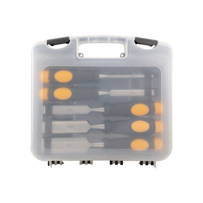 Topgear Beitelset (hout) 5 delig in koffer