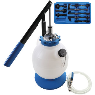 BGS technic Transmissieolie-vulapparaat met handpomp met 8 adapters 7 l