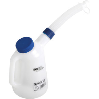 BGS Schenkkan met flexibele tuit en deksel 1 liter