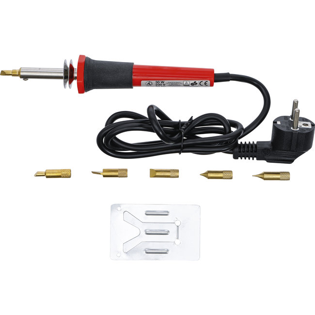 BGS Brandmerk- en soldeerbout incl. toebehoren 7 delig