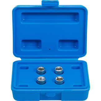 BGS technic Remklauw dopsleutelset 12 mm aandrijving buitenzeskant 4 delig