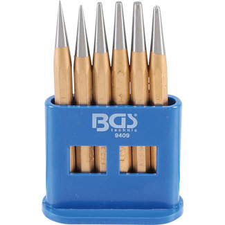 BGS technic Drijver-/centerpuntset 120 mm 1 - 5 mm 6 delig