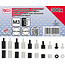 BGS Afstandhouderschroeven en assortiment zeskantmoeren Nylon 300 delig