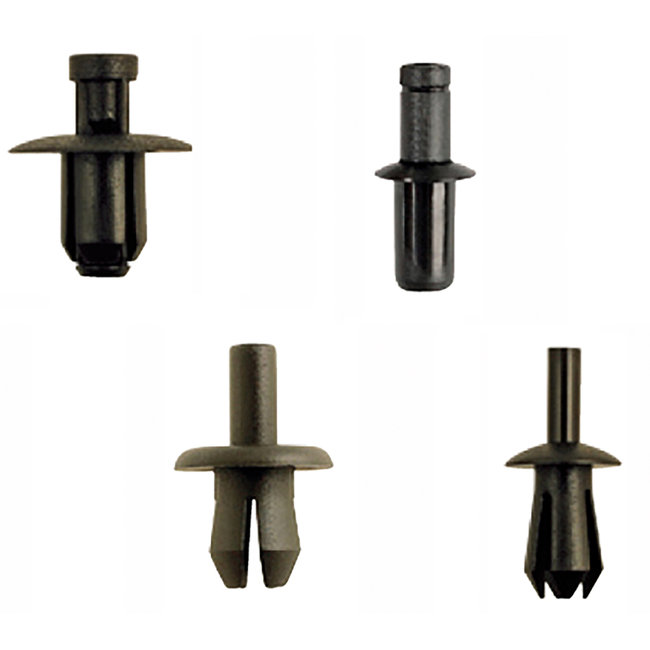 BGS Assortiment bevestigingsclips voor VW, Audi, Volvo, Chrysler, Ford, Mercedes-Benz 350 delig