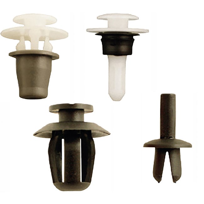 BGS Assortiment bevestigingsclips voor Peugeot, Citroen 345 delig