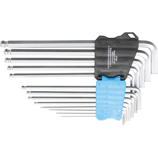 BGS Stiftsleutelset extra lang inbus met kogelkop 1,5- 10 mm 13 delig