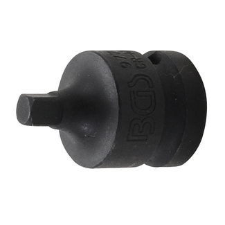 BGS technic Kracht dopsleuteladapter 1/2" - buitenvierkant 1/4"