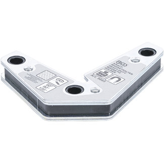 BGS technic Magnetische lasklem L-vorm