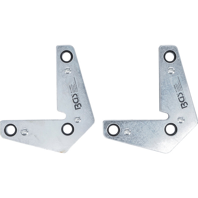 BGS Magnetische lasklemset L-vorm 2 delig