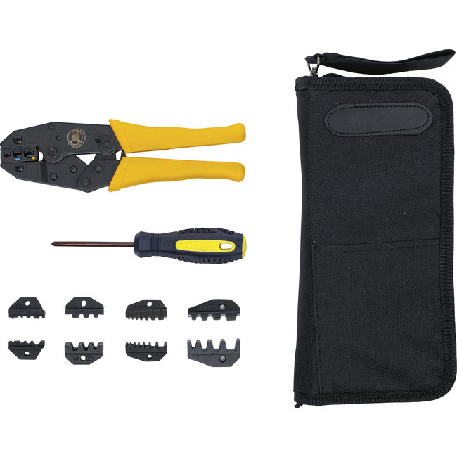 BGS Krimptangset met 5 paar bekken