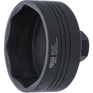 BGS technic Asmoersleutel 8-kant voor BPW 12 t-assen 109 mm