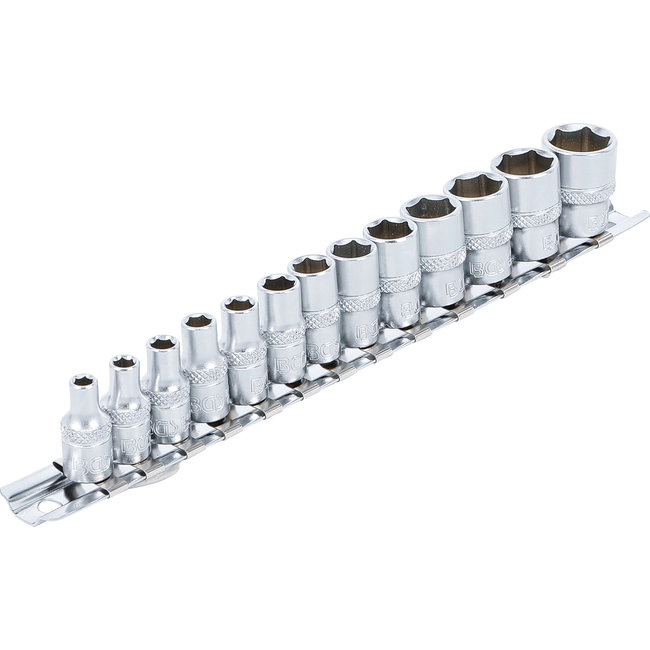 BGS Doppenset zeskant 1/4" 4 - 14 mm 13 delig