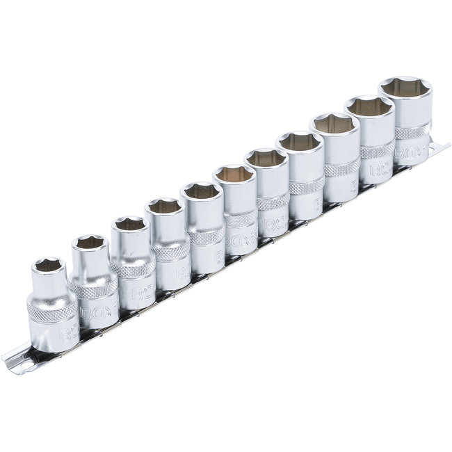 BGS Doppenset zeskant 1/2" 10 - 21 mm 11 delig