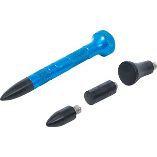 BGS technic Uitdeukstift aluminium met verwisselbare stiften 100 mm