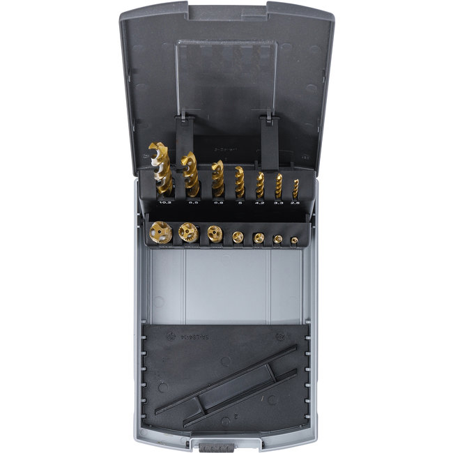 BGS Machinetap + spiraalboorset 14 delig