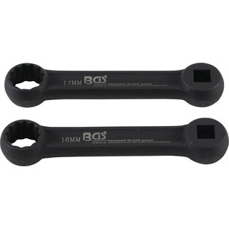 BGS technic Ringsleutelset voor motorlagers voor Mercedes-Benz 2 delig