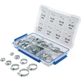 BGS technic Assortiment slangklemmen 80 delig