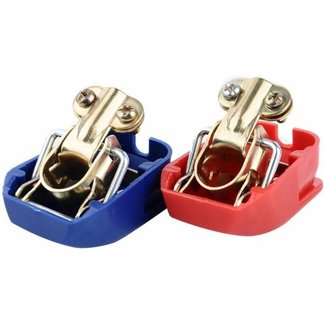 Benson Tools Accupoolklemmen set Min pool (-) en Plus pool (+) met snelsluiting