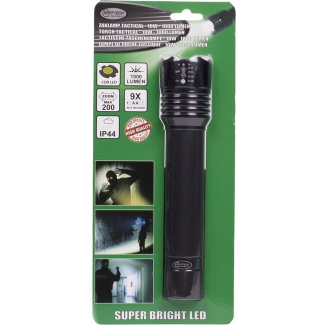 Hofftech Zaklamp 10 Watt, 1000 Lumen
