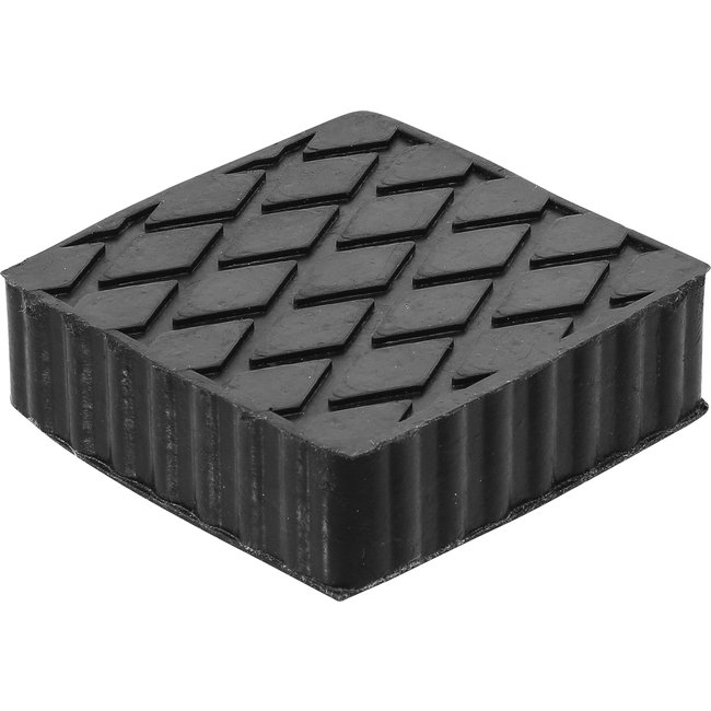 BGS Rubberen pad voor hefplatforms 116,5 x 116,5 x 36,5 mm