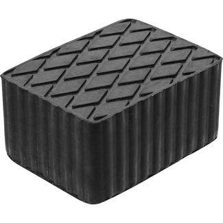 BGS technic Rubberen pad voor hefplatforms 160 x 120 x 80 mm