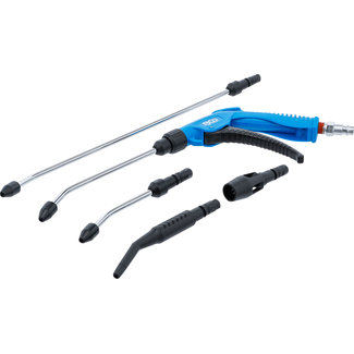 BGS technic Lucht blaaspistool met 5 mondstukken