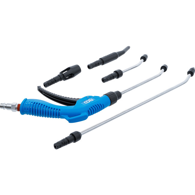 BGS Lucht blaaspistool met 5 mondstukken