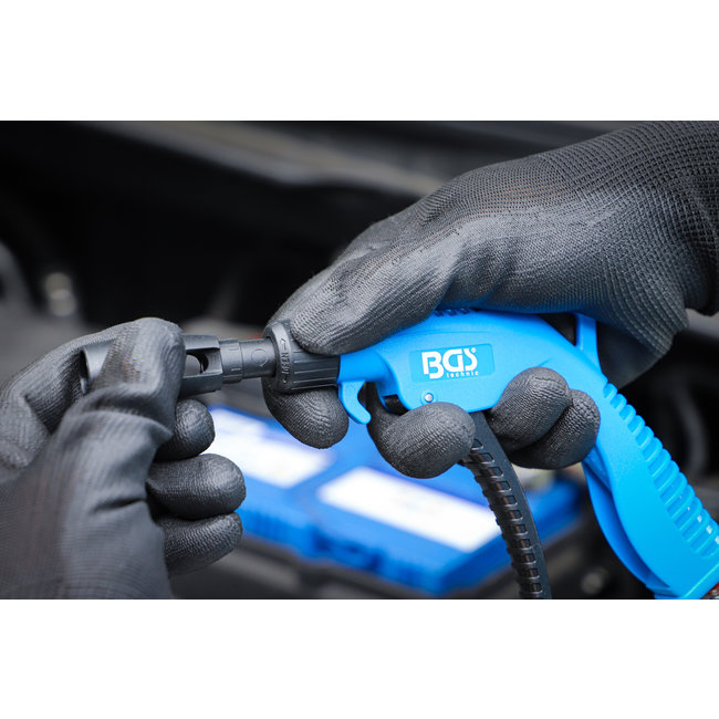 BGS Lucht blaaspistool met 5 mondstukken