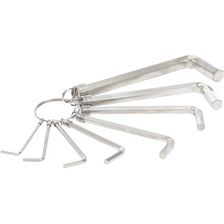 BGS Do it yourself Stiftsleutelset inbus 2 - 10 mm 8 delig