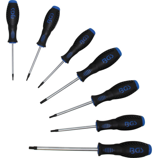 BGS Schroevendraaierset Torx T10 - T40 7 delig