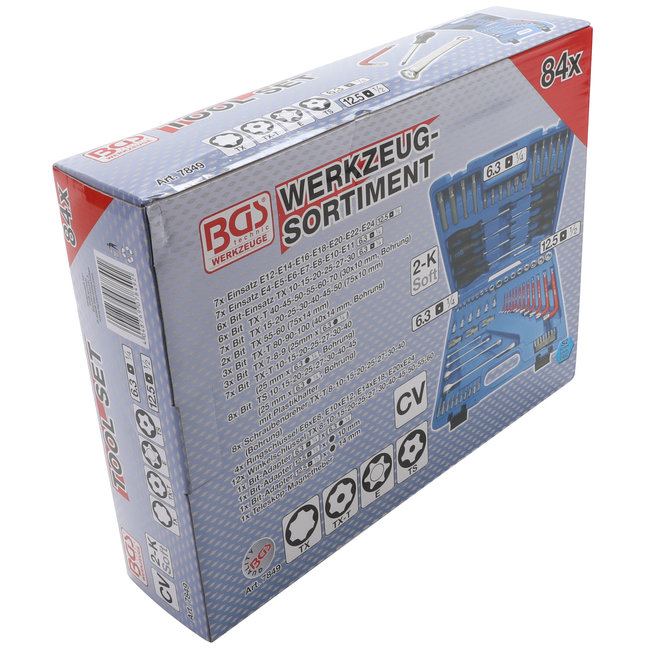 BGS Gereedschapkoffer 84 delig